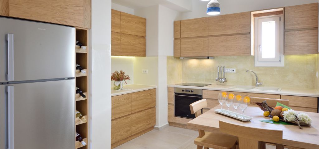 The elegant and spacious kitchen area at Jenny`s Grand Villa.